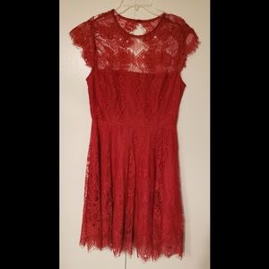 Apricot Lane Boutique Red Dress